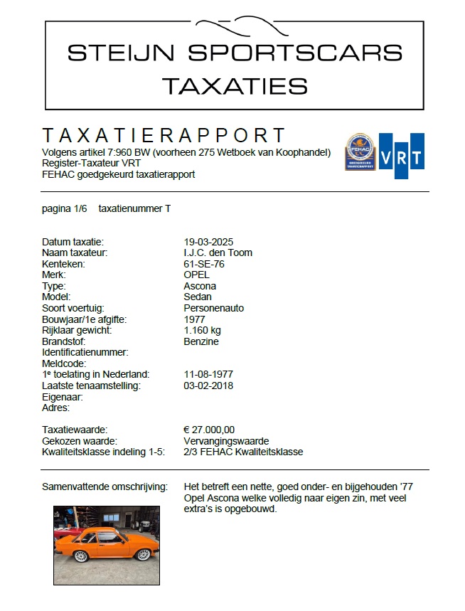 taxatie 2022
