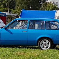 Oranje Opel Ascona B 2.5CIH met 212PK